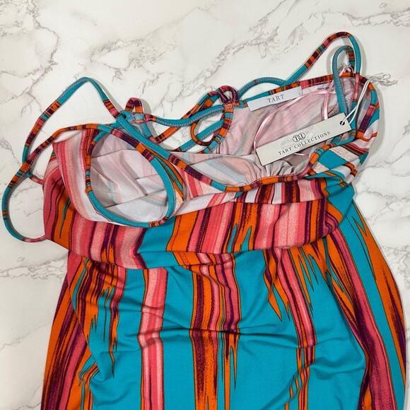 Tart Wynn Maxi Summer Dress Women's Size S Multicolor Spaghetti's Strap $159 - Picture 6 of 7